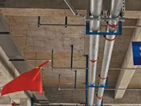 尖山管廊支架的安装方法